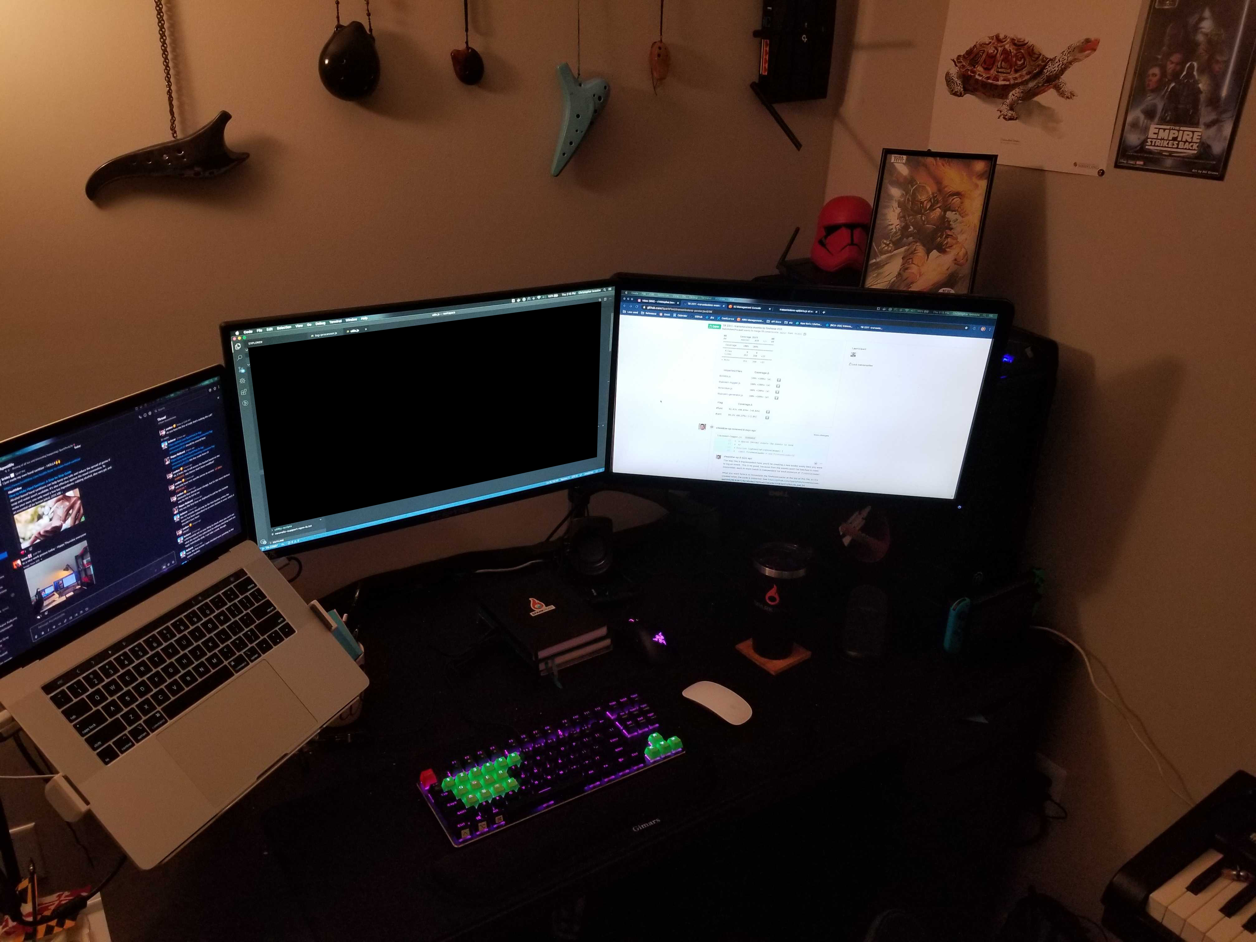 working remotely